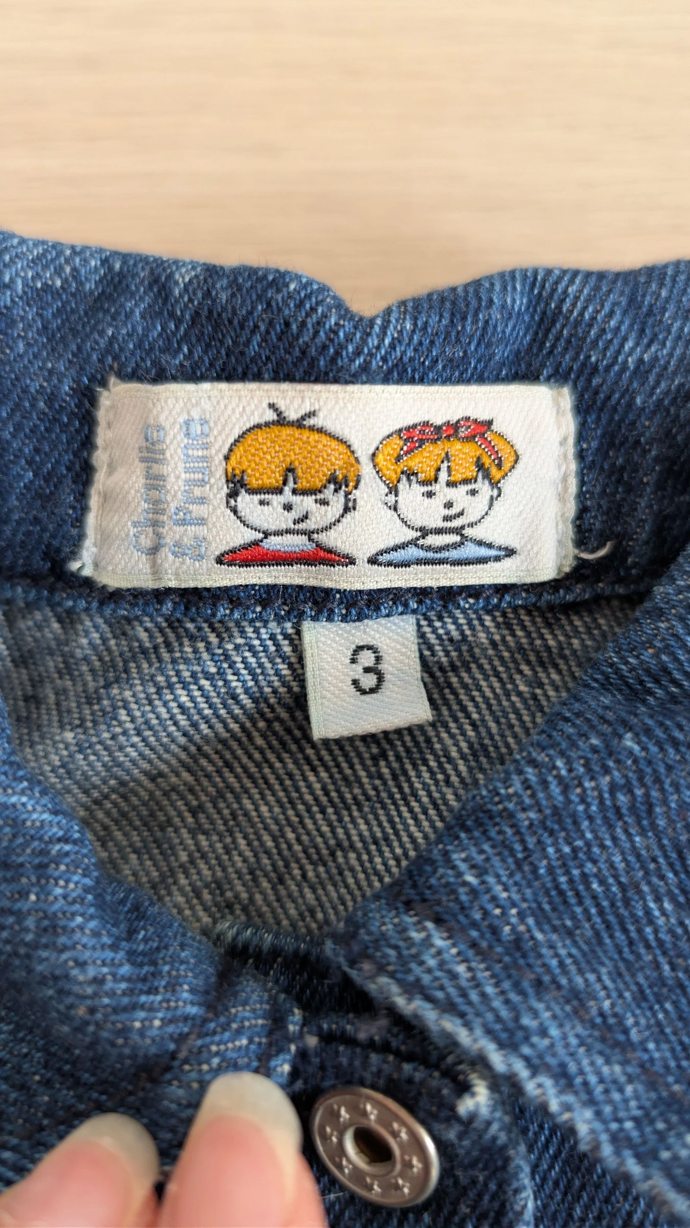 Jeansjas voor meisjes van 3 jaar – photo 4